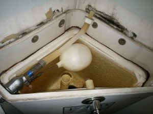 札幌市 豊平区 月寒東 トイレの水漏れ修理 タンク内