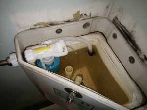 札幌市 豊平区 月寒東 トイレの水漏れ修理 ボールタップ交換
