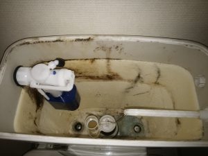札幌市 南区 澄川 トイレの水漏れ ボールタップも交換