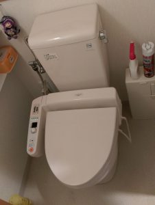 札幌市 手稲区 前田 トイレの水漏れ 作業前