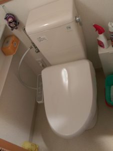 札幌市 手稲区 前田 トイレの水漏れ 本体交換完了