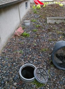札幌市 北区 百合が原 キッチン 水漏れ 屋外マスを確認