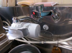 キッチン 蛇口 の 水漏れ 修理 ｜札幌市　 作業完了