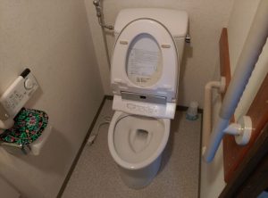 トイレが流れない 詰まり 修理 ｜ 札幌市 中央区｜ 修理前