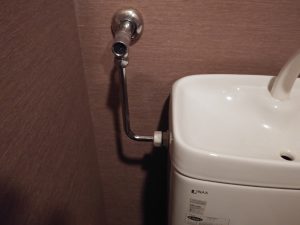 賃貸の部屋を退居 便座を元に戻したい ｜ 札幌市 給水接続完了