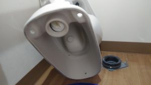 施設 トイレ の 詰まり 修理 ｜ 札幌市 豊平区 中の島　詰まり原因が判明